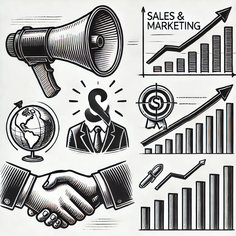 Sales and marketing icon